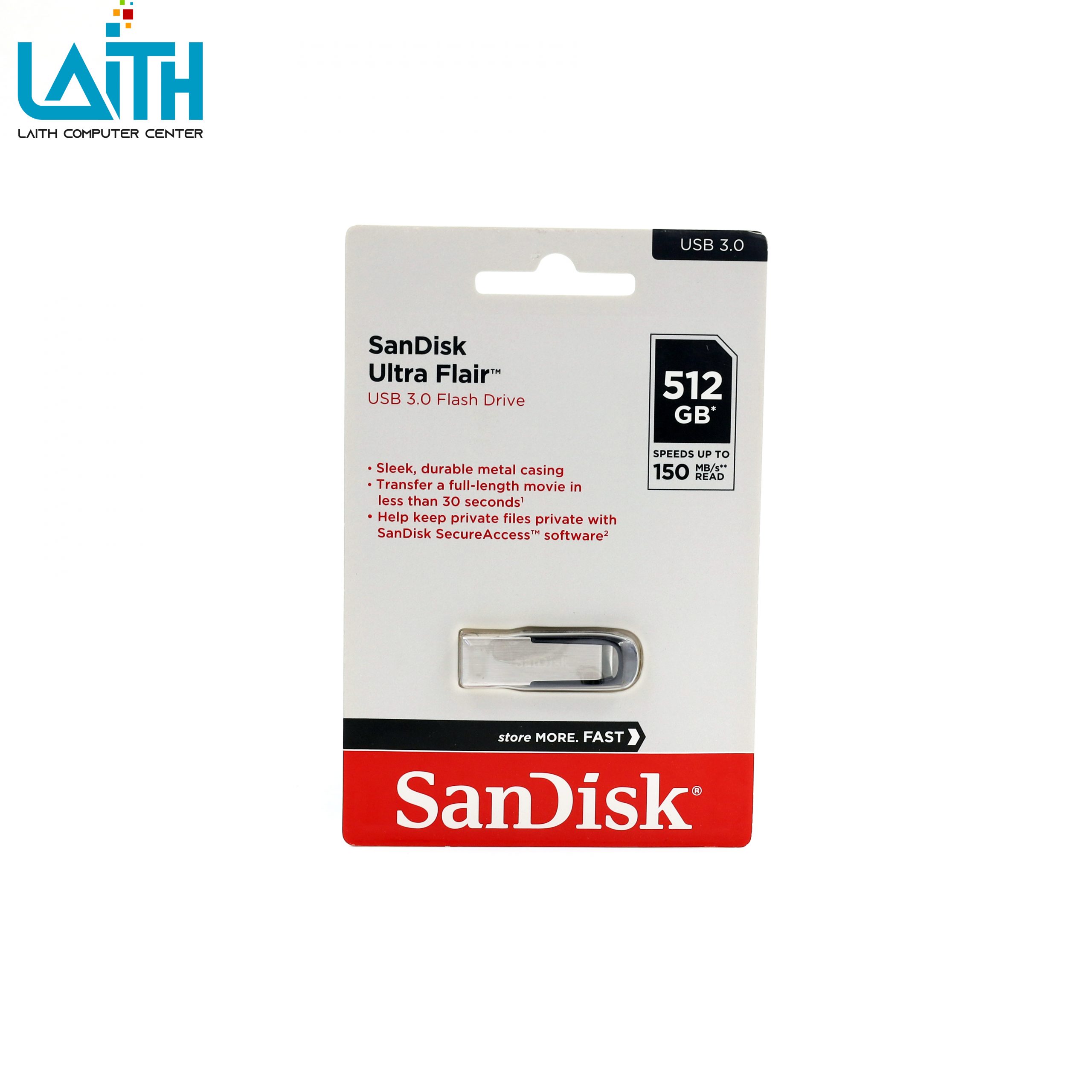 SanDisk ULtra Flair USB 3.0 512 Gb