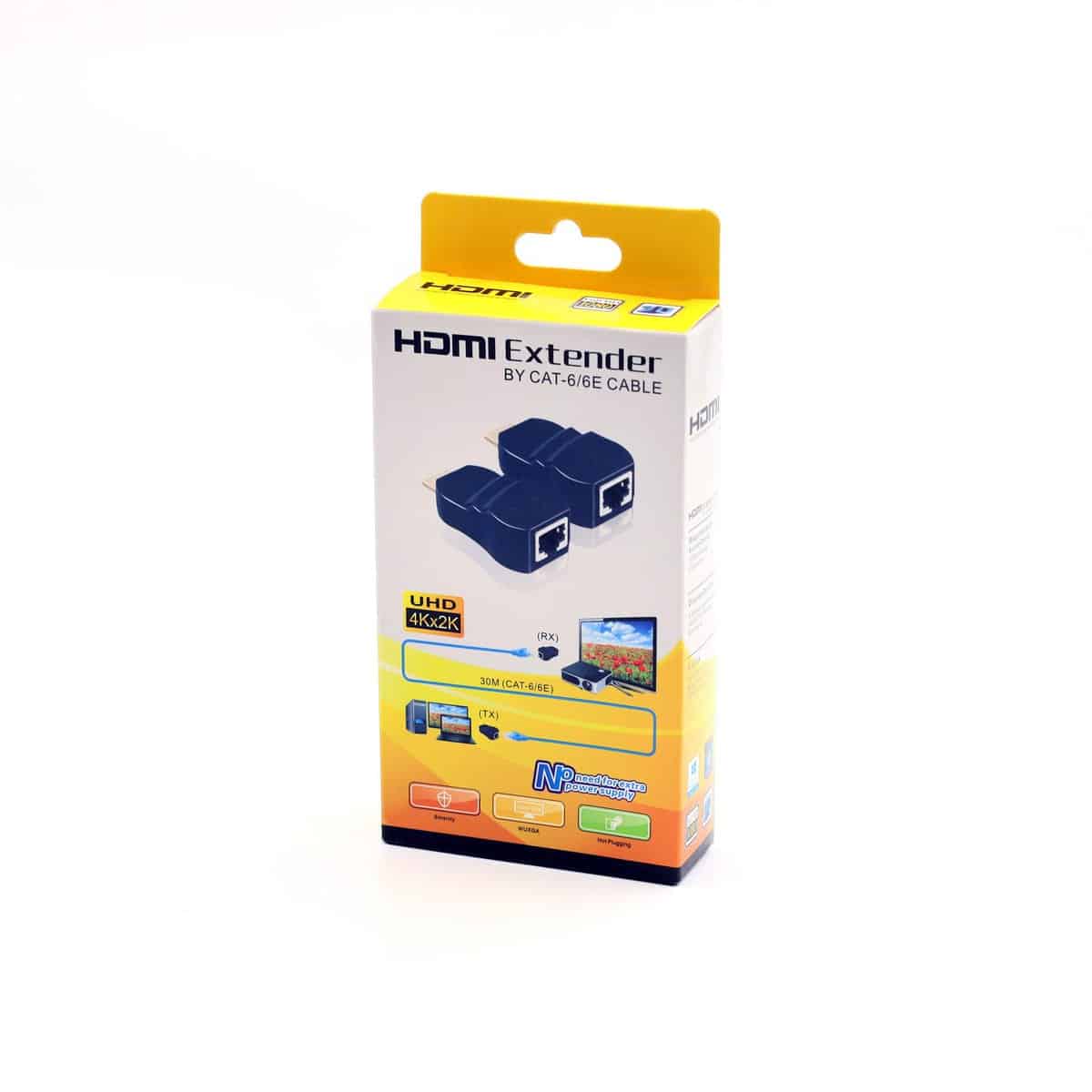 HDMI EXTENDER BY CAT 6E/6 CABLE - Image 2