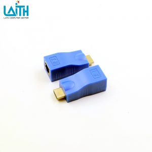 HDMI EXTENDER BY CAT 5E/6 CABLE